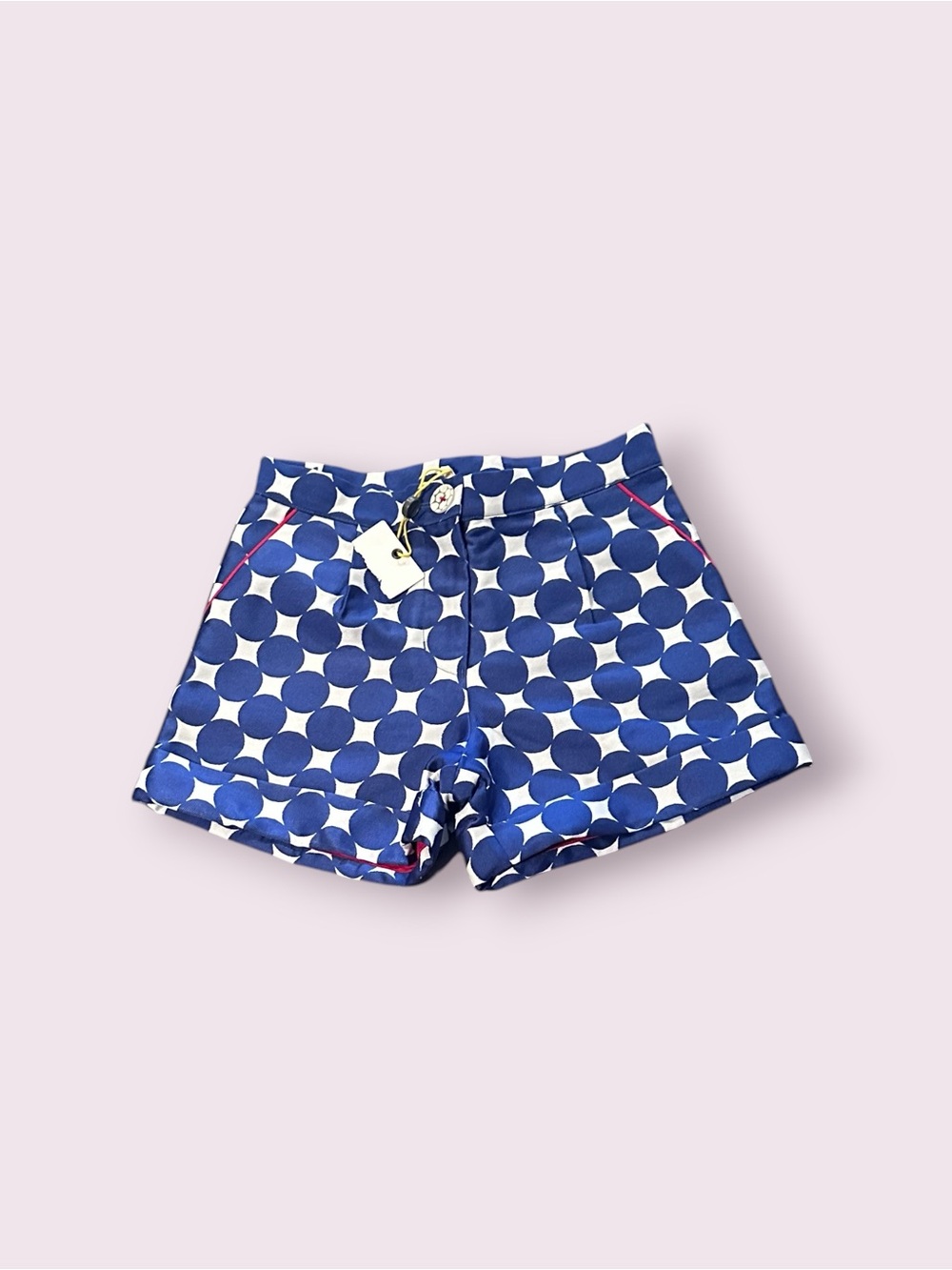 Girls New w/Partial Tag Finding Foxtale Blue And White Cruise Ship Shorts Sz 7